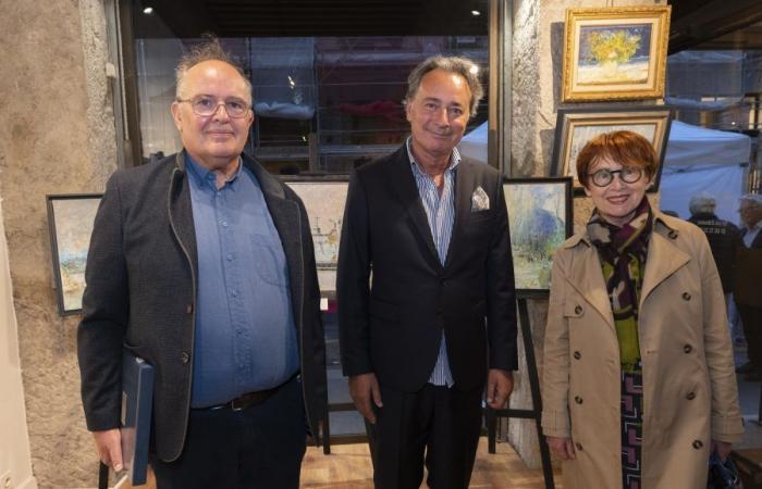 Galerie Philippe Bettan. Roter Teppich für Jean Fusaro