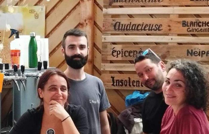 Die Mikrobrauerei „L’Orge Folle“ gewinnt mit ihrem blonden Bier die Goldmedaille