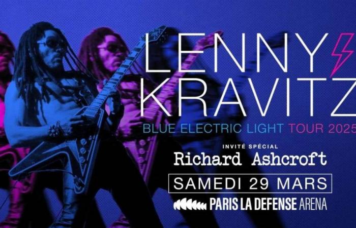 Rockstar Lenny Kravitz wird 2025 in Paris ein Konzert geben