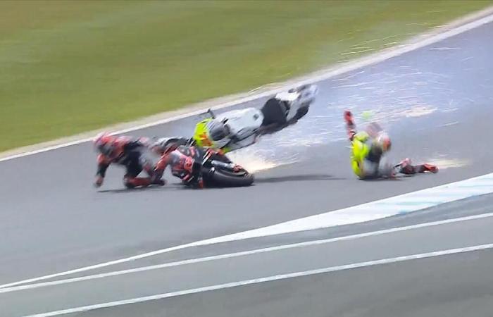 MotoGP, Australien J2: Der Sprint auf Phillip Island war von Unfällen geprägt, hier ist der Stand der Dinge