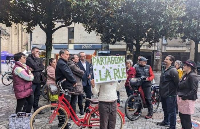 Der Fahrradverband Briveville fordert eine sichere gemeinsame Nutzung der Straße