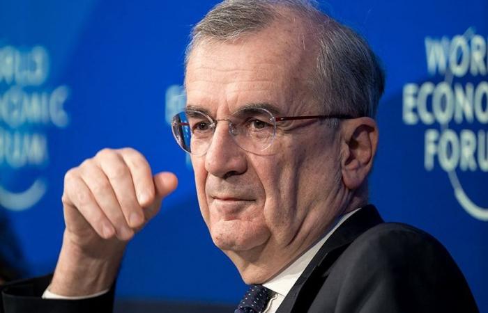 Mit François Villeroy de Galhau, Gouverneur der Banque de France