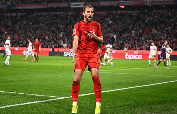 Hattrick von Kane: Bayern verteidigt Tabellenführung