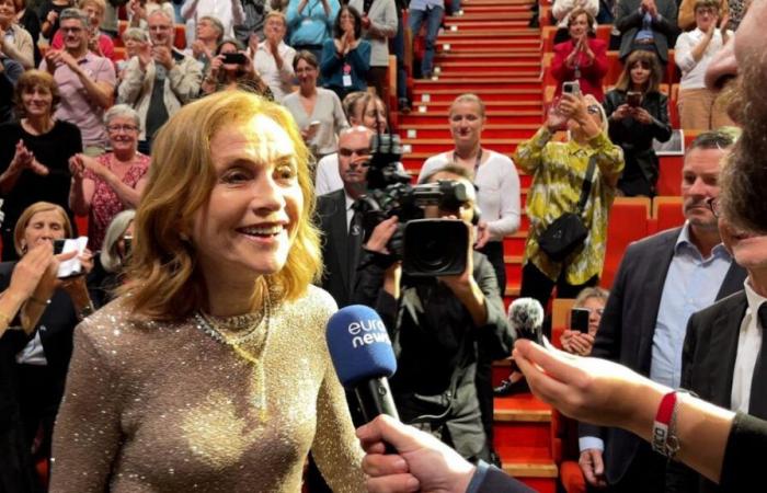 Isabelle Huppert wurde in Lyon, der Wiege des Weltkinos, mit dem Lumière-Preis ausgezeichnet