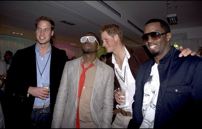 Die Namen der Prinzen Harry und William wurden von jemandem zitiert, der dem Rapper nahe steht