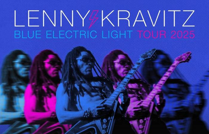 Rockstar Lenny Kravitz wird 2025 in Paris ein Konzert geben