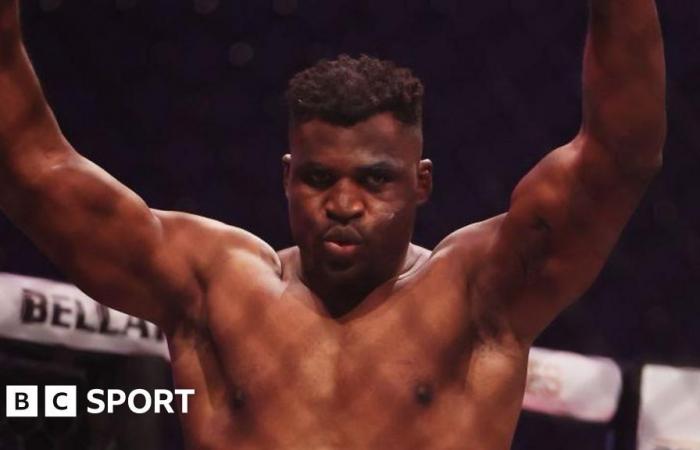 Ngannou gegen Ferreira: Ngannou stoppt Schwergewicht in der ersten Runde der MMA-Rückkehr bei den PFL Super Fights