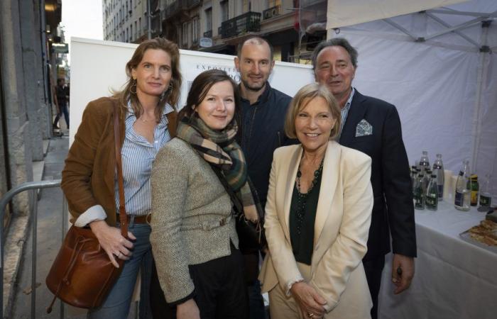 Galerie Philippe Bettan. Roter Teppich für Jean Fusaro