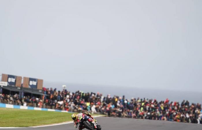 MotoGP, Australien J2, Joan Mir (Honda/Q18-S13): „Wenn so etwas passiert, ist es besser, auf Nummer sicher zu gehen“