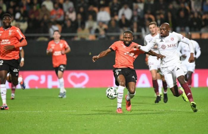 Lorient gewinnt gegen Annecy und übernimmt die Führung in der Meisterschaft