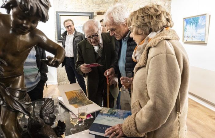 Galerie Philippe Bettan. Roter Teppich für Jean Fusaro