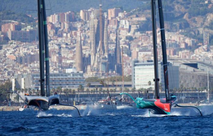 Team New Zealand behält den America’s Cup in Barcelona, ​​​​wo die Konkurrenz für Aufruhr sorgte