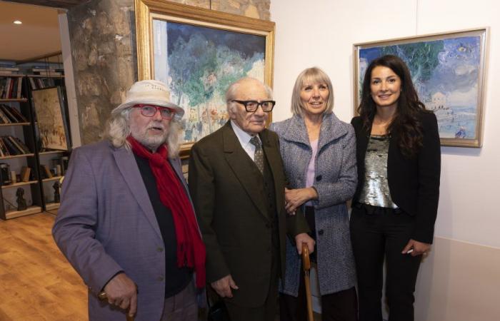 Galerie Philippe Bettan. Roter Teppich für Jean Fusaro