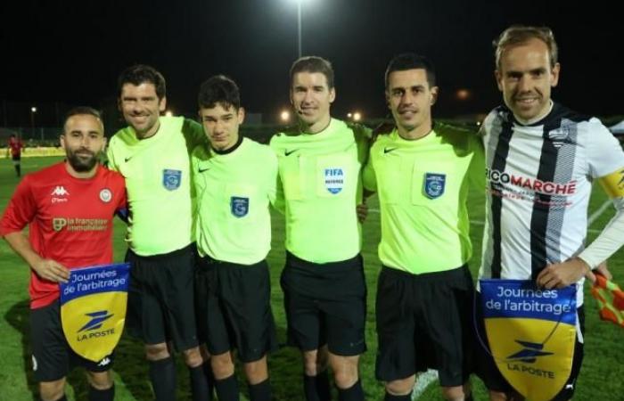 François Letexier leitete am Rande der Schiedsrichtertage ein Bezirksspiel in der Bretagne