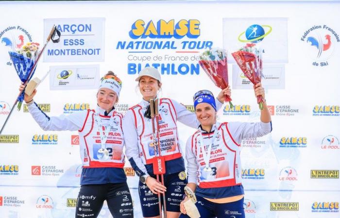 Biathlon | Sommertour d’Arçon: Chloé Chevalier krönt sich mit 8 Zehnteln vor Lou Jeanmonnot zum französischen Sprintmeister | Nordic Mag | Nr. 1 Biathlon