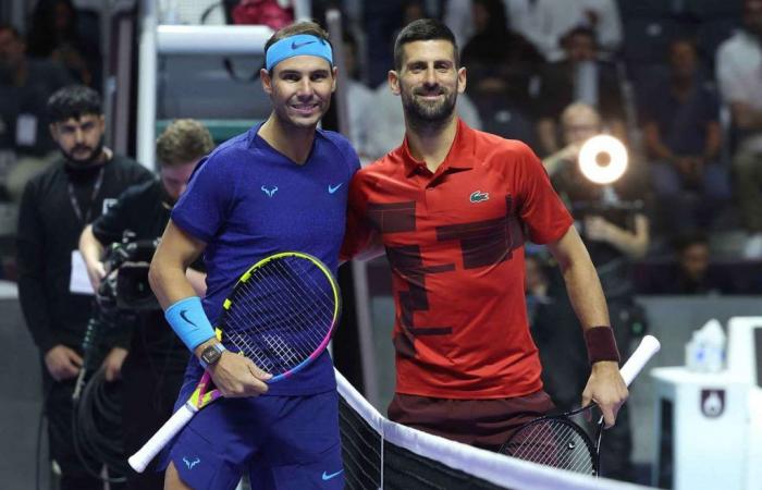 Tennis: Letztes Aufeinandertreffen zwischen Rafael Nadal und Novak Djokovic in Riad