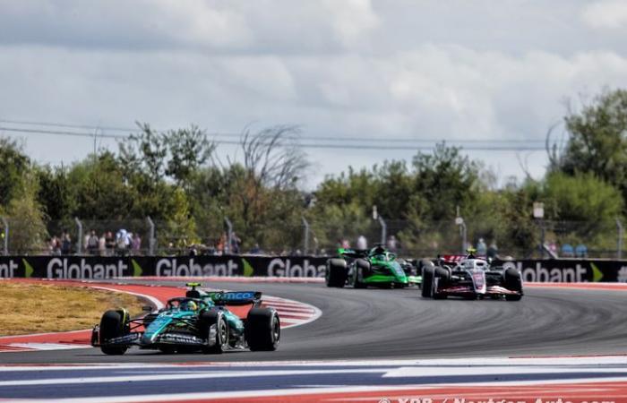 Formel 1 | Aston Martin F1 belegt beim Austin Sprint die siebte Reihe