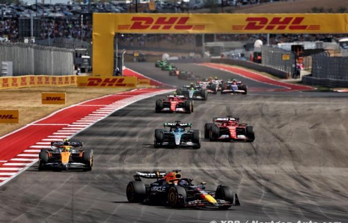 Formel 1 | Verstappen gewinnt den Austin F1 Sprint vor Sainz und Norris