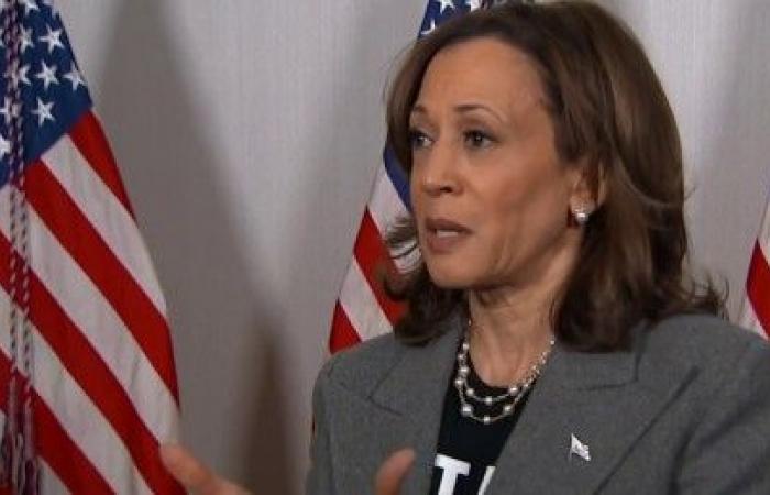 Kamala Harris sagt, Trump „erniedrigt das Amt“