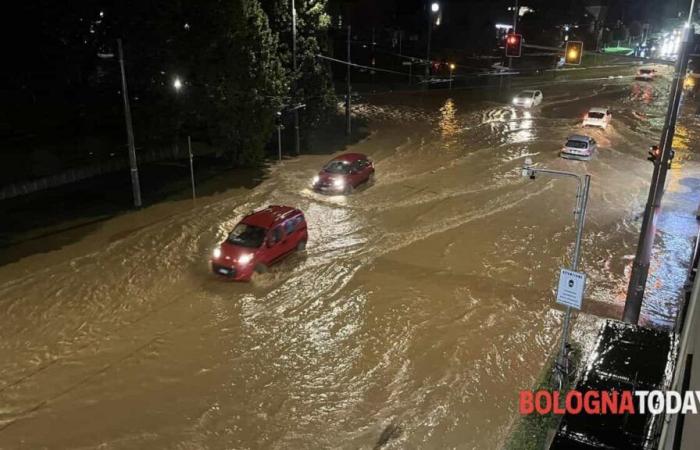 Schlechtes Wetter, überschwemmte Stadt und Evakuierungen im gesamten Gebiet: Es ist eine neue Überschwemmung