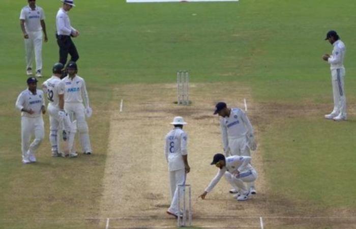 Virat Kohli, Dhruv Jurels Gedankenspiele mit neuseeländischen Battern mit „Crack in the Pitch“-Act nach Bumrah-Stunner