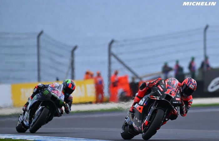 MotoGP Australia J3, Maverick Vinales (Aprilia/8): „Bezzecchi hat sich nicht einmal entschuldigt“