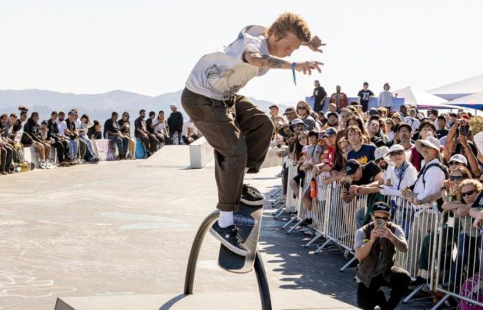 San Francisco veranstaltet Skateboard-Wettbewerb auf dem Twin Peaks