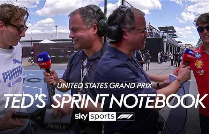 USA-GP-Sprint: Max Verstappen beendet Siegesdürre, während Titelrivale Lando Norris nach spätem Drama Dritter wird | F1-Neuigkeiten