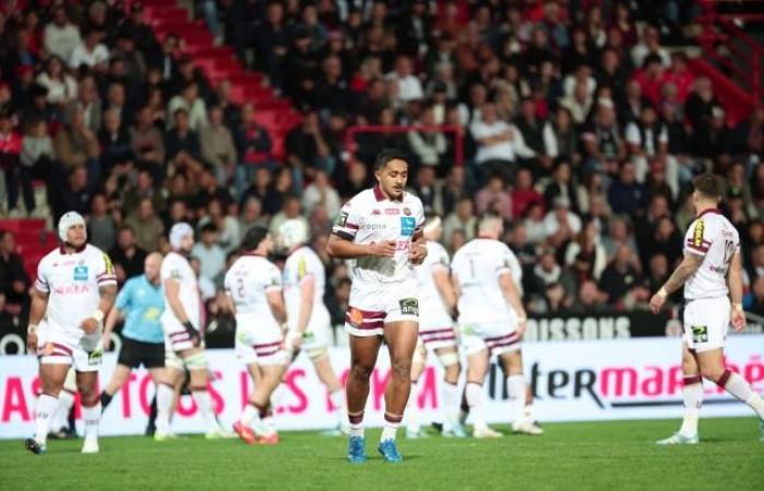 Yoram Moefana wurde während der La Rochelle-UBB wegen eines gefährlichen Tacklings gegen Jonathan Danty vom Platz gestellt