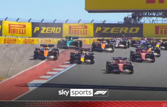 GP der Vereinigten Staaten: Charles Leclerc führt den dominanten Ferrari in Austin mit einem Doppelsieg an, während Lando Norris einen Elfmeter vergibt, der Max Verstappen auf den dritten Platz bringt | F1-Neuigkeiten