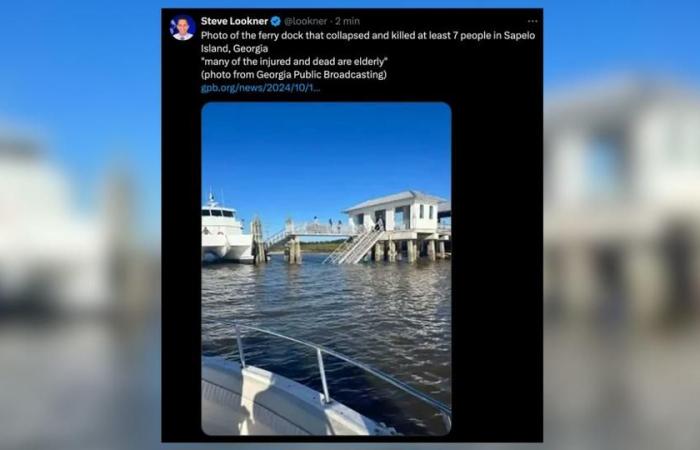 Sieben Tote beim Einsturz einer Fußgängerbrücke in Georgia, Joe Biden beklagt „eine Tragödie“