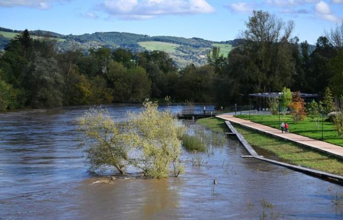 In der Agglomeration Vichy gibt es eine mäßige Überschwemmung des Allier, aber es bleibt weiterhin Wachsamkeit