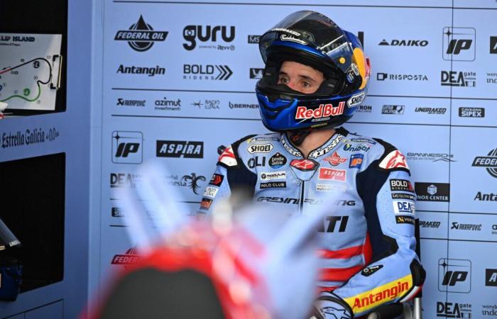 MotoGP, Australien J3, Alex Marquez (Ducati/15): „Nach so vielen Stürzen ist es nicht einfach, wieder Selbstvertrauen zu gewinnen“