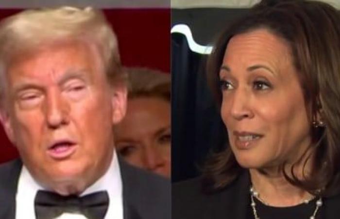 Kamala Harris sagt, Trump „erniedrigt das Amt“