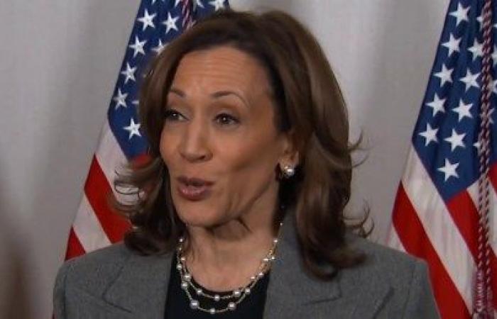 Kamala Harris sagt, Trump „erniedrigt das Amt“