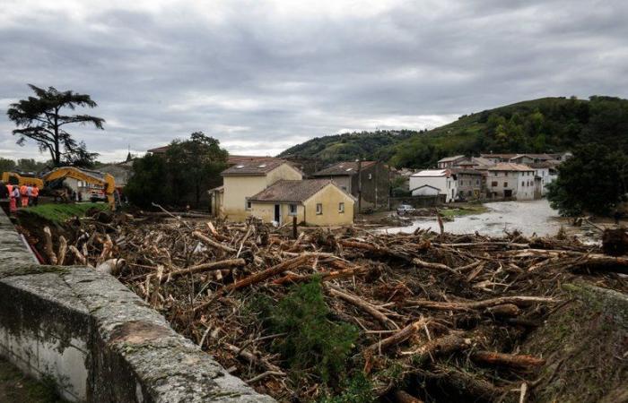 Regenüberschwemmungen: Eine Frau tötet sich, indem sie in ein durch Überschwemmungen entstandenes Loch in der Ardèche fällt