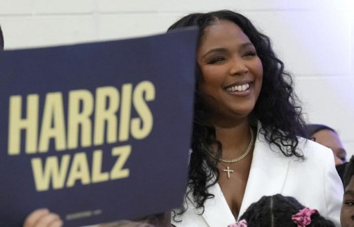 US-Präsidentschaftswahl: Kamala Harris wird von Lizzo unterstützt