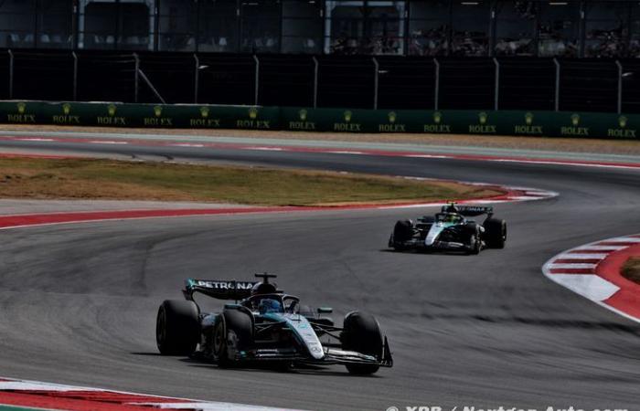 Formel 1 | Russell ist „verwirrt“: Mercedes F1 ist in Austin „nirgendwo“.