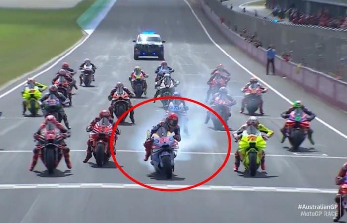 der Ursprung des Ausrutschers von Marc Marquez!