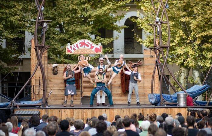 CIRCa Festival: Bei „Vent d’Ouest“ vermischt sich der Zauber des Zirkus mit dem amerikanischen Wilden Westen