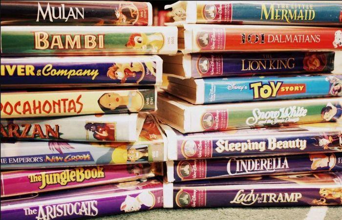 Mit diesen Disney-VHS der alten Schule kommt man über die Runden