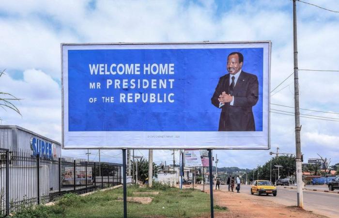 Paul Biya, nach mehrwöchiger Abwesenheit zurück in Kamerun