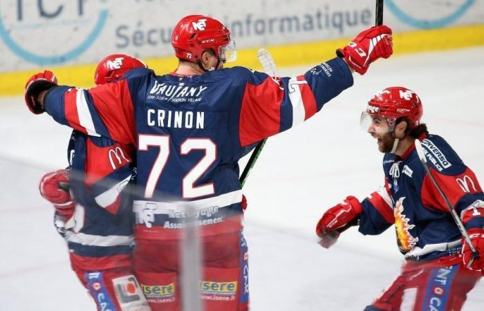 Französischer Eishockey-Pokal: Die Brûleurs de Loups qualifizierten sich, keine Leistung für die Ours de Villard