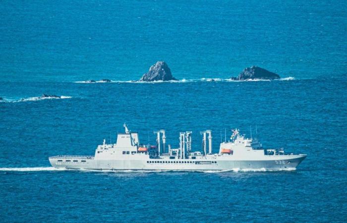 Schießübungen mit scharfer Munition nach Taiwan