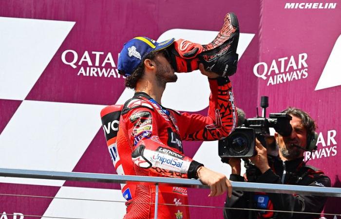 MotoGP Australia J3, Nachbesprechung Francesco Bagnaia (Ducati/3): „Hast du mir einen Gefallen getan?“ usw. (Gesamtheit)