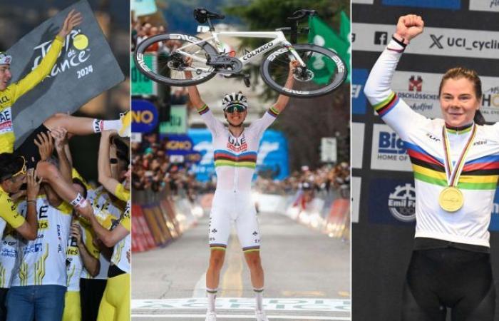 Radfahren. UCI-Rangliste – Pogacar, VAE, Kopecky … die Gewinner der Saison 2024