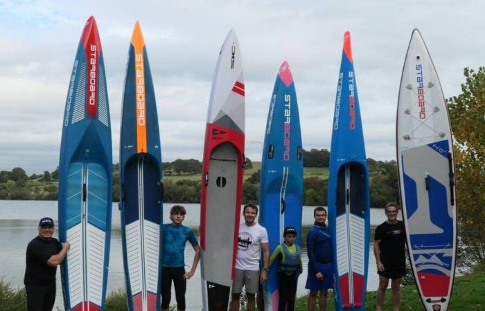 Austausch. Stand-Up-Paddleboarding ist auf dem Vormarsch