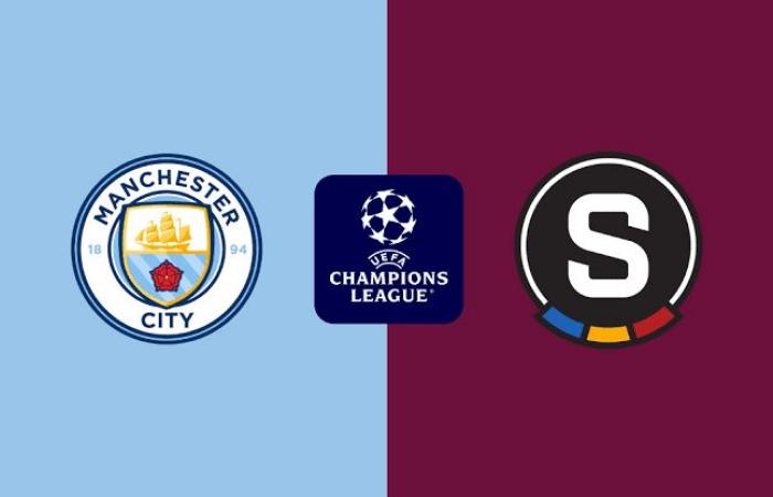 Live-Übertragung des Spiels Manchester City gegen Sparta Prag in der Premier League