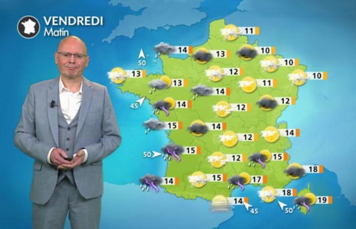 Wetter für Ihren Freitag: Die Rückkehr des Regens