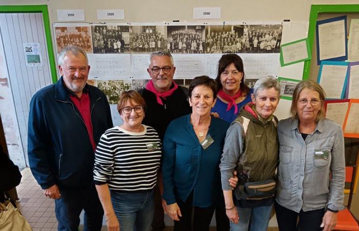 Lévignac. Schule „gestern und heute“, eine originelle generationenübergreifende Aktivität